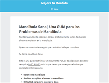 Tablet Screenshot of mejoratumordida.com